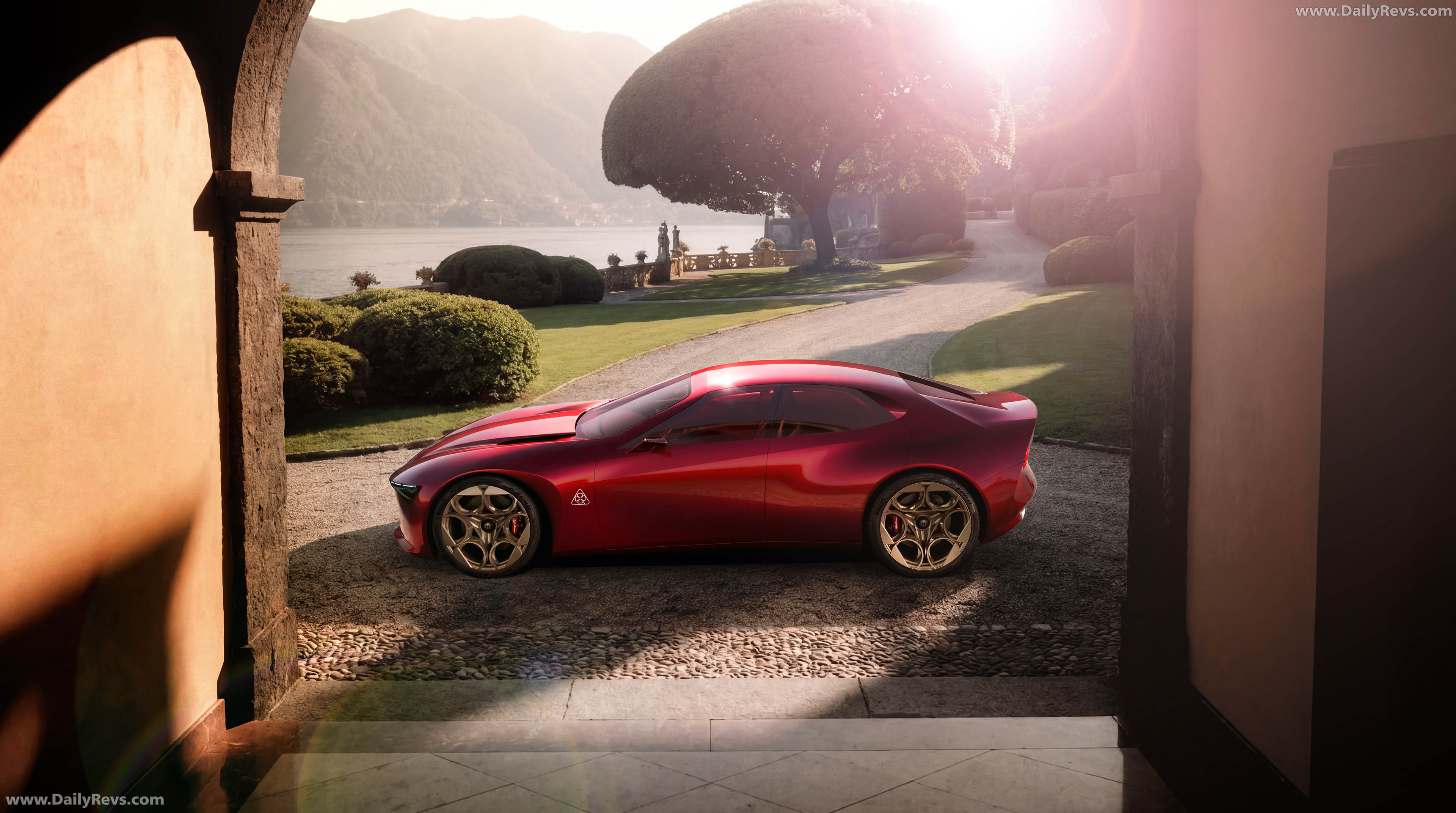 2026 Alfa Romeo Cuorerosso Concept Side View